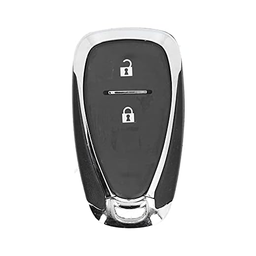 Fjärr Smart Bilnyckelfodral Ersättningsfjärrkontroll för Bilnyckelfodral 2-knappars Ersättning för Chevrolet Cruze För Malibu Camaro/2/3/4/5