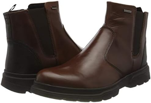 Geox Men's U CLINTFORDB ABX D Chelsea Boot, Dk Brown Dk Coffee, 11 | Image 6