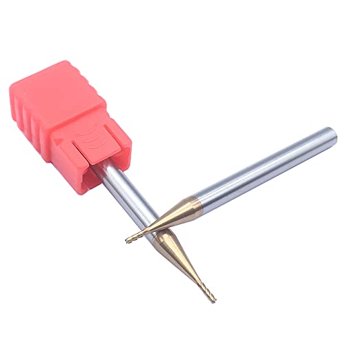 1Pcs HRC60 4F 1.0XD4X50L End Mill Flat Bottom Four Blade End Mill CNC Lathe Tungsten Steel Solide Carbide Endmills