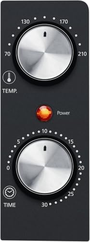 Steba Mini Backofen mit 9 Liter Volumen, Ober- und Unterhitze, Pizzatiefe bis Ø 22 cm, 2 Einschubebenen, KB M9