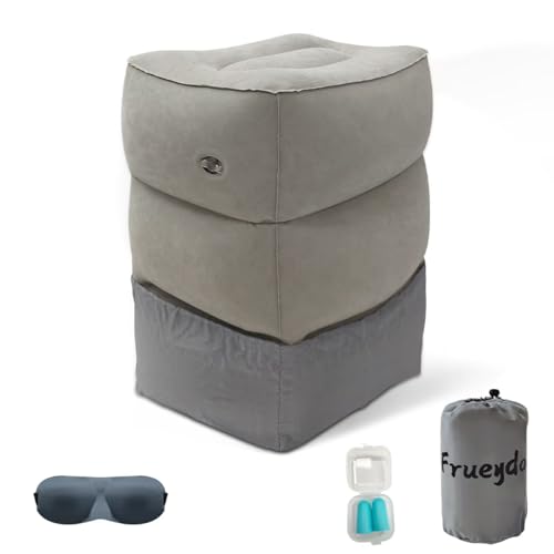 Frueydo Inflatable Foot Rest for Desk