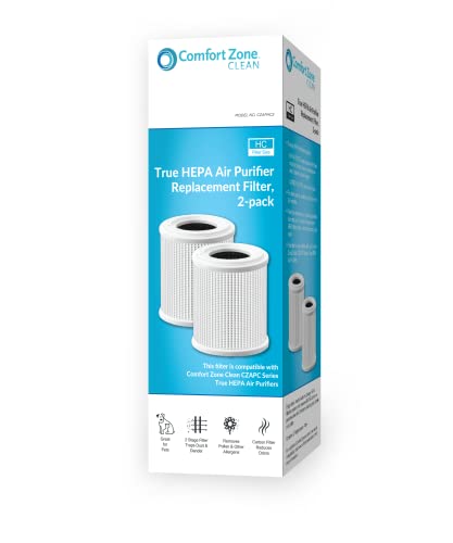 Comfort Zone Filtros HEPA, branco