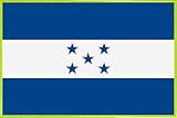 1art1 Honduras Poster Plakat | Bild und Kunststoff-Rahmen - 