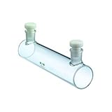 neoLab Polypropylen Reagenzglasgestell, 2 x 6 Plätze, 22mm Lochdurchmesser, 65mm Höhe, Weiß