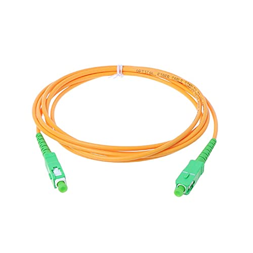 ACICS Câble de raccordement à Fibre Optique SC/AP-SC/AP-SM, Cordon de raccordement d'extension monomode(2m) ACICS Câble de raccordement à Fibre Optique SC/AP-SC/AP-SM, Cordon de raccordement d'extension monomode(2m)