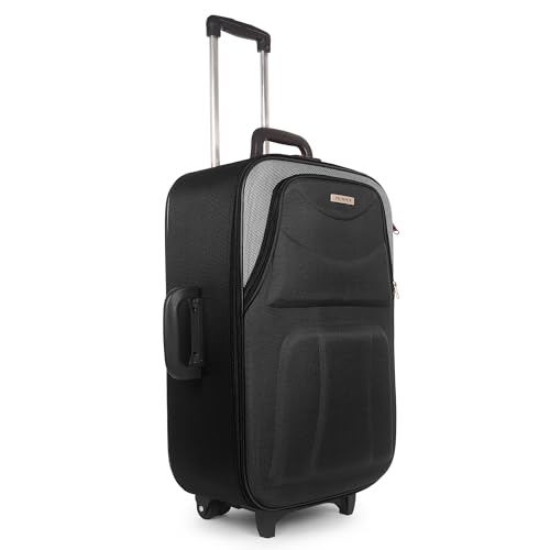 Image of Lightweight Model Polyester Soft-Side 65cm Medium Luggage Trolley, Grey