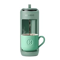 Keurig K-Mini Mate Single Serve K-Cup Pod Coffee Maker, Glamping Green