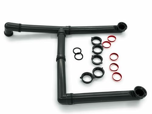 FRANKE 112.0689.188 Stößelventilset für 2 Becken/Ersatzteil Spüle/Ablaufgarnitur