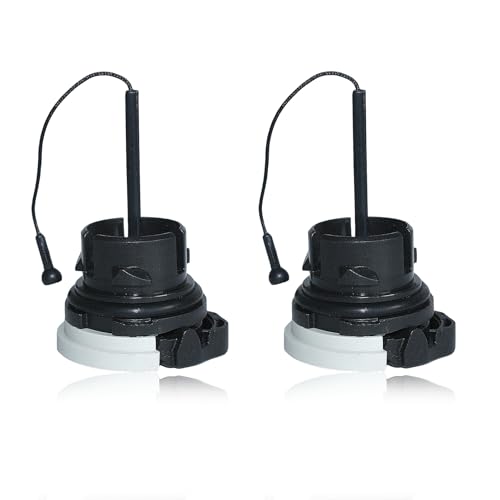 Haishine Bouchon d'huile 2PCS pour STIHL HT100 HT101 HT230 HT131 MS171 MS181 MS192 MS192T MS200 MS210 MS200T MS230 MS230 MS250 MS260 MS360 MS360 MS380 MS380...