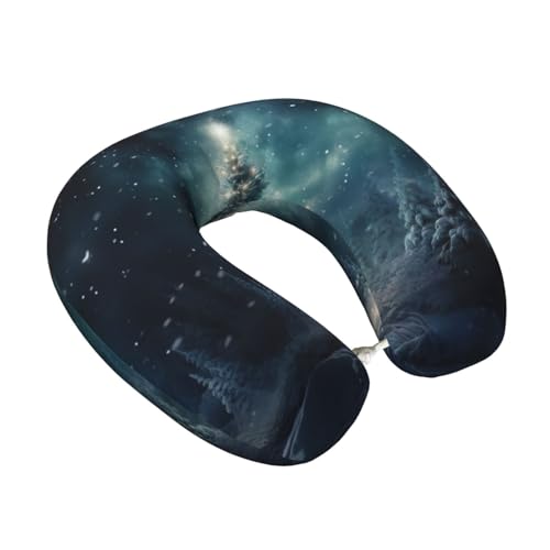 Almohada de Viaje de Espuma Viscoelástica Negro miniatura 2