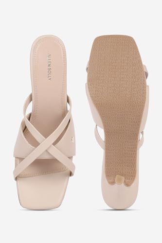 Image of Allen Solly Women's Ahscfrgbs01754 Heeled Sandal