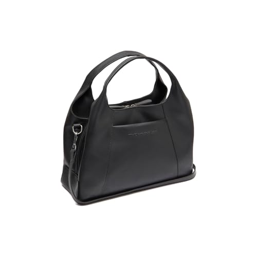 Sac à épaule bandoulière Salina en cuir noir pour le bureau