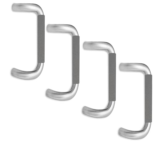 The Handle Wonder Cover: Door Handle Cover for Commercial Business Door Handles; No More Hot Handles (Grey, 4)