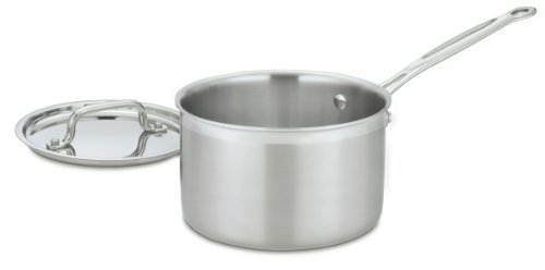 Cuisinart MultiClad Pro Stainless-Steel 4-Quart Saucepan with Cover