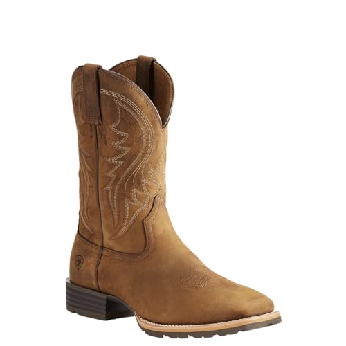Ariat 1002317515D Men's Hybrid Rancher Cowboy Boot Distressed Brown 15D