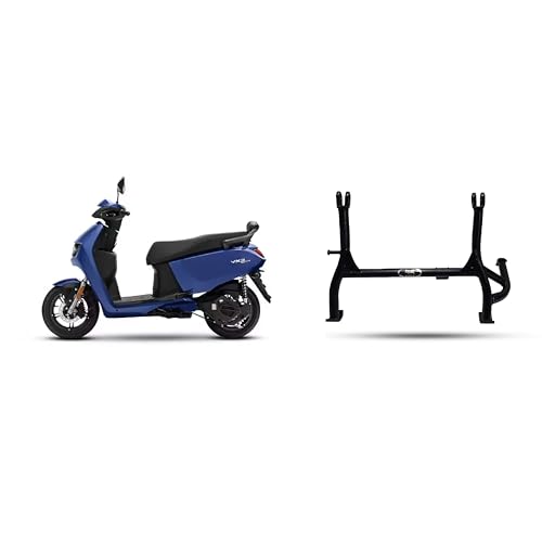 Image of Scooter VIDA VX2 Footrest with Main Stand Black compatible with EV Hero VIDA VX2 GO,VIDA VX2 PLUS NEW