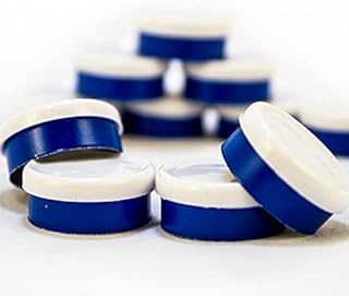 20MM / 13MM Dual/Single Tone Flip Top Seals[Caps] (20MM, White-Blue, 1000)