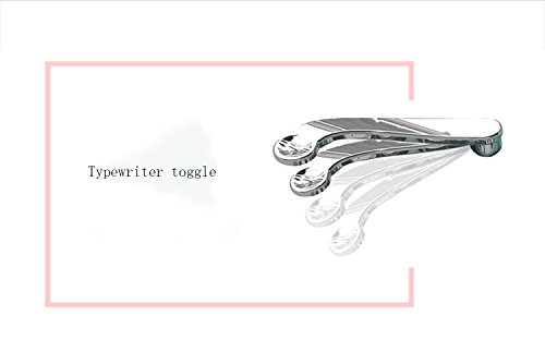 Zyqm Retro Typewriter Mechanical Wireless &Wired Keyboard With Tablet Stand, Bluetooth Connection, Artistic Dot Keys (White) #TOP2