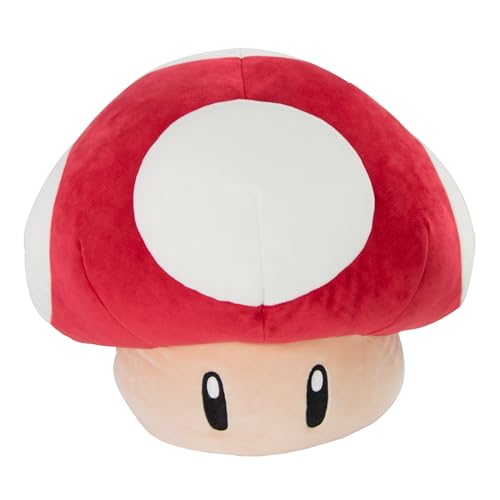 Club Mocchi- Mocchi- Nintendo Super Mario Mushroom Plush - 15 Inch
