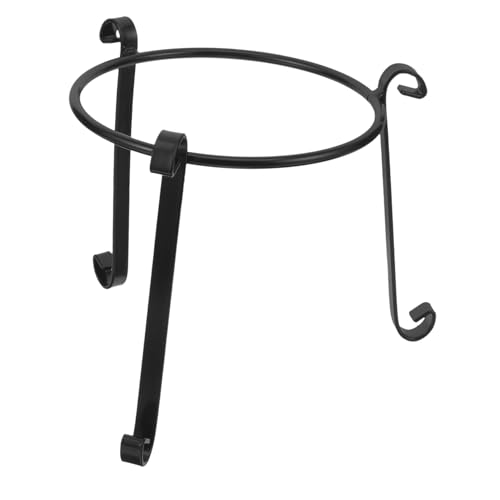 TOBBOMEY Soporte De Maceta De Hierro Forjado Para Plantas y Flores Para Balcón y Jardín Diseño Minimalista Altura