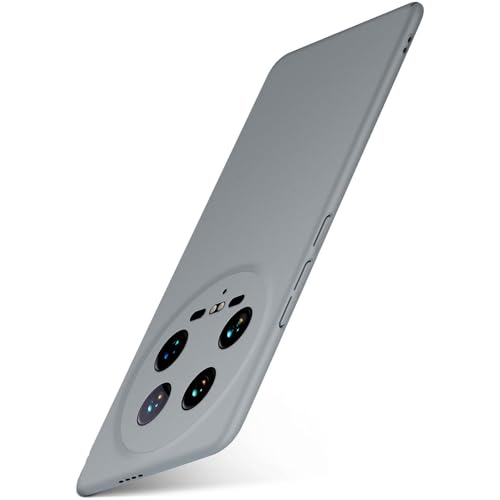 Coque Xiaomi 14 Ultra fine et légère moex Alpha Case plastique rigide taupe anti-chocs