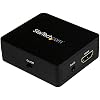 StarTech.com HDMI Audio Extractor - HDMI to 3.5mm Audio Converter - 2.1 Stereo Audio - 1080p (HD2A),Black