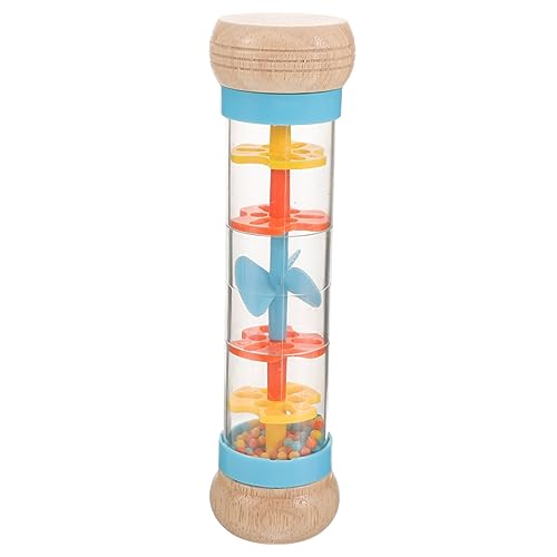 Mikinona Rain Stick per Strumento Musicale Educativo Design Compatto e Leggero Stimola Capacità Visive e Uditive per Attività Sensoriali e Apprendimento Naturale