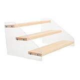 Support de rangement : le support transparent design moderne et à l'apparence élégante vous permet de clairement les objets placés et facile à prendre, support pour plantes à plusieurs niveaux.