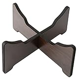 VICASKY Professional Wooden Tongue Drum Bracket Ethereal Hand Drum Stand Sturdy Display Rack