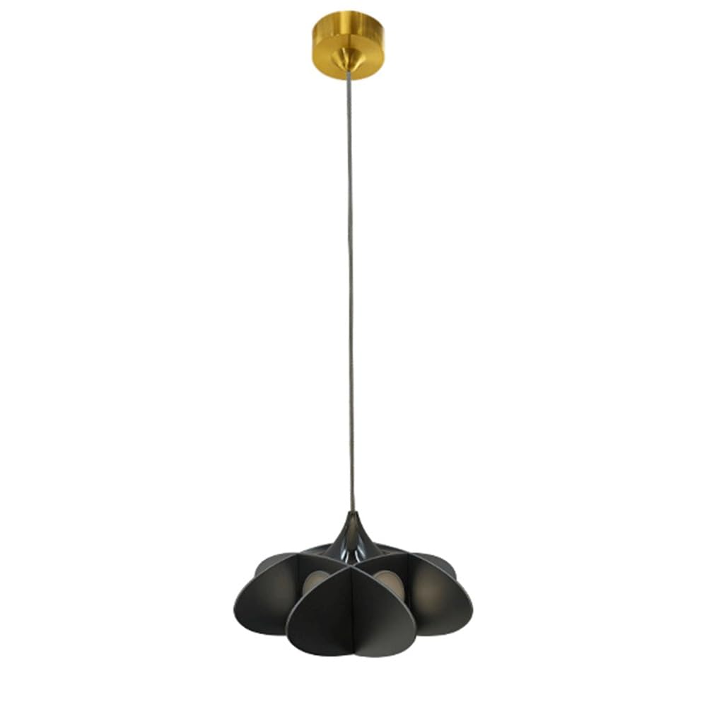 Lámpara Colgante Industrial de aluminio estilo granja con iluminación LED para comedor y cocina