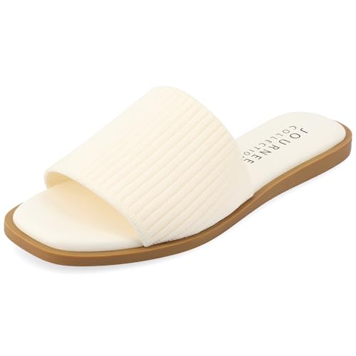 Journee Collection Women's Prisilla Slide Sandal