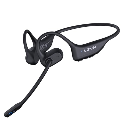 LEVN Open Ear Headphones with Mic