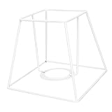 BESTonZON Lampenschirmrahmen Aus Eisen Für Diy Tischlampenrahmen Geeignet Als Lampenschirmhalterung Für Various Beleuchtungskonzepte