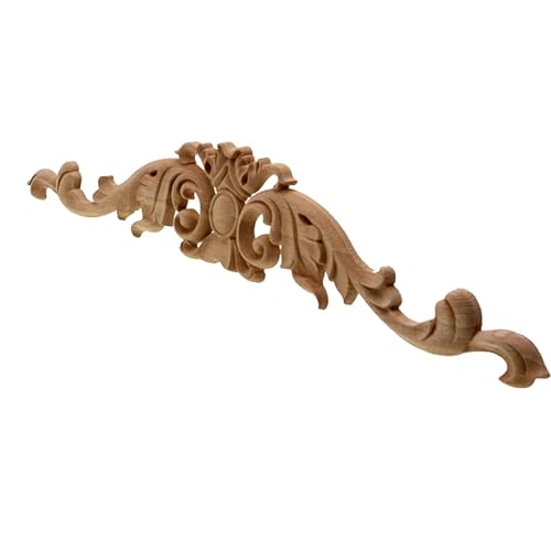 Aplique de madera de 30x8 cm para decorar armarios rusticos 6