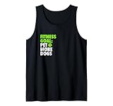 Fitness Goal: Pet More Dogs - Funny Cute Dog Lover Tank Top