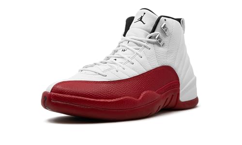 Retro Air Jordan 12 - White, Black, Varsity Red by Nike4