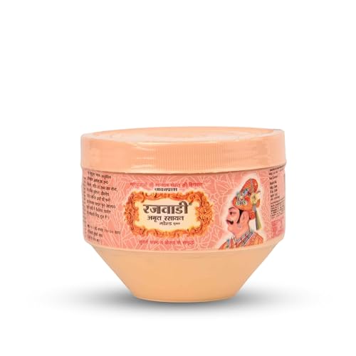 Image of Shree Unjha Pharmacy Rajashahi Chyawanprash - Helps Build Energy,Strength & Stamina|Enriched With Sona Chandi Bhasma| 425 GM