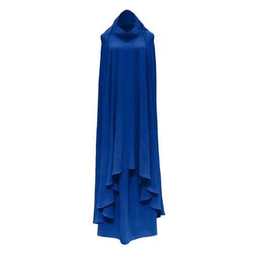 Abaya femme musulmane fluide pour prière et fête traditionnelle