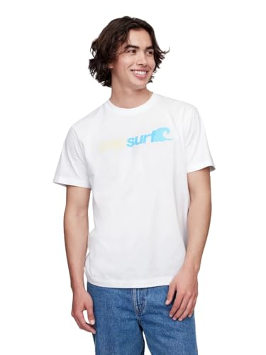 GAP Mens Graphic Logo Knit White000 S