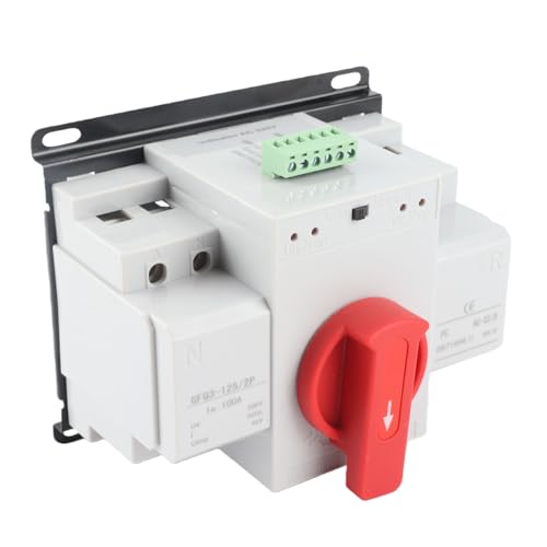 Miniinterruptor de transferencia automática SIXRUN con conmutación rápida 2P 100A 1