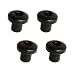 Kit of 4 Metal Door Hinge Nuts for the Doors of the Jeep Wrangler JK 2007-2018