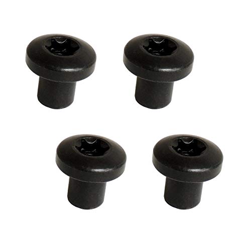 Kit of 4 Metal Door Hinge Nuts for the Doors of the Jeep Wrangler JK 2007-2018