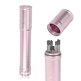 3mirrors Tungsten Holder-Pink Storage Tube for TIG Tungsten Electrode with 3 Section Divider & Magnetic...
