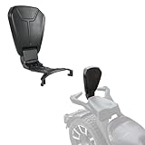 Foldable Passenger Backrest for Can Am Ryker, 12-inch Heightening Passenger Back Rest Kit with Cast Aluminum for Can-Am Ryker 900 600 & Ryker Rally Sport All Models Accessories (Replace #219400843)