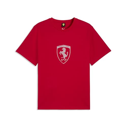 PUMA Women's Scuderia Ferrari Shield T-Shirt, Rosso Corsa SS26, X-Smallmall Ferrari Tonal Shield Tee Wmn - image 1
