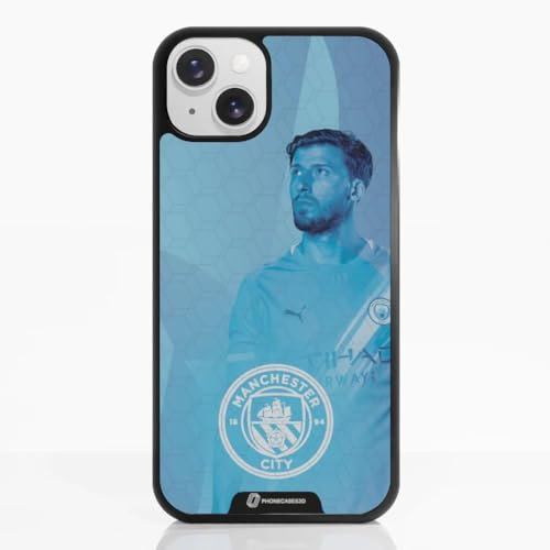 Coque iPhone 15 Plus Man City TPU noir finition premium