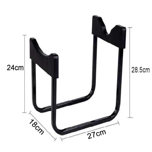 Image of Water Dispenser Detachable Bracket Bottled Stand with Water Dispenser Valve for Water Gallon (GF-17, Black, 27 x 18 x 28.5 cm), 20L