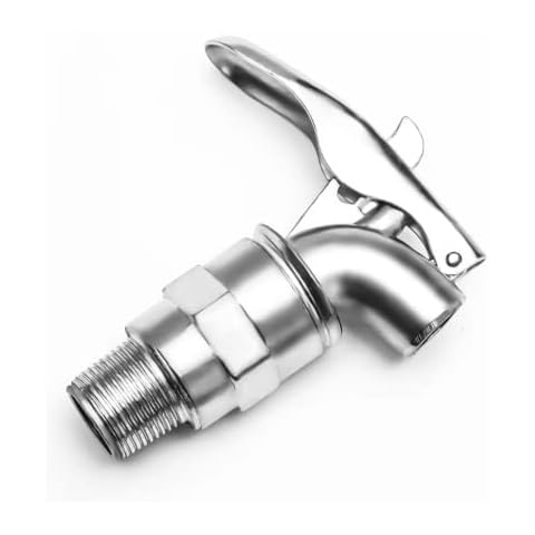 3/4" Self Closing Drum Faucet for 55 Gallons Cover
