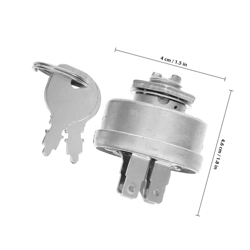 Interruptor de arranque con llaves compatible con motor de segadora de hierba 3
