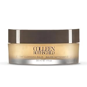 COLLEEN ROTHSCHILD Mini Radiant Cleansing Balm | Deeply Cleanses, Soothes & Removes Makeup & Impurities | Restores Luminosity | Calms & Decongests | Combats Dehydration (1 fl oz)